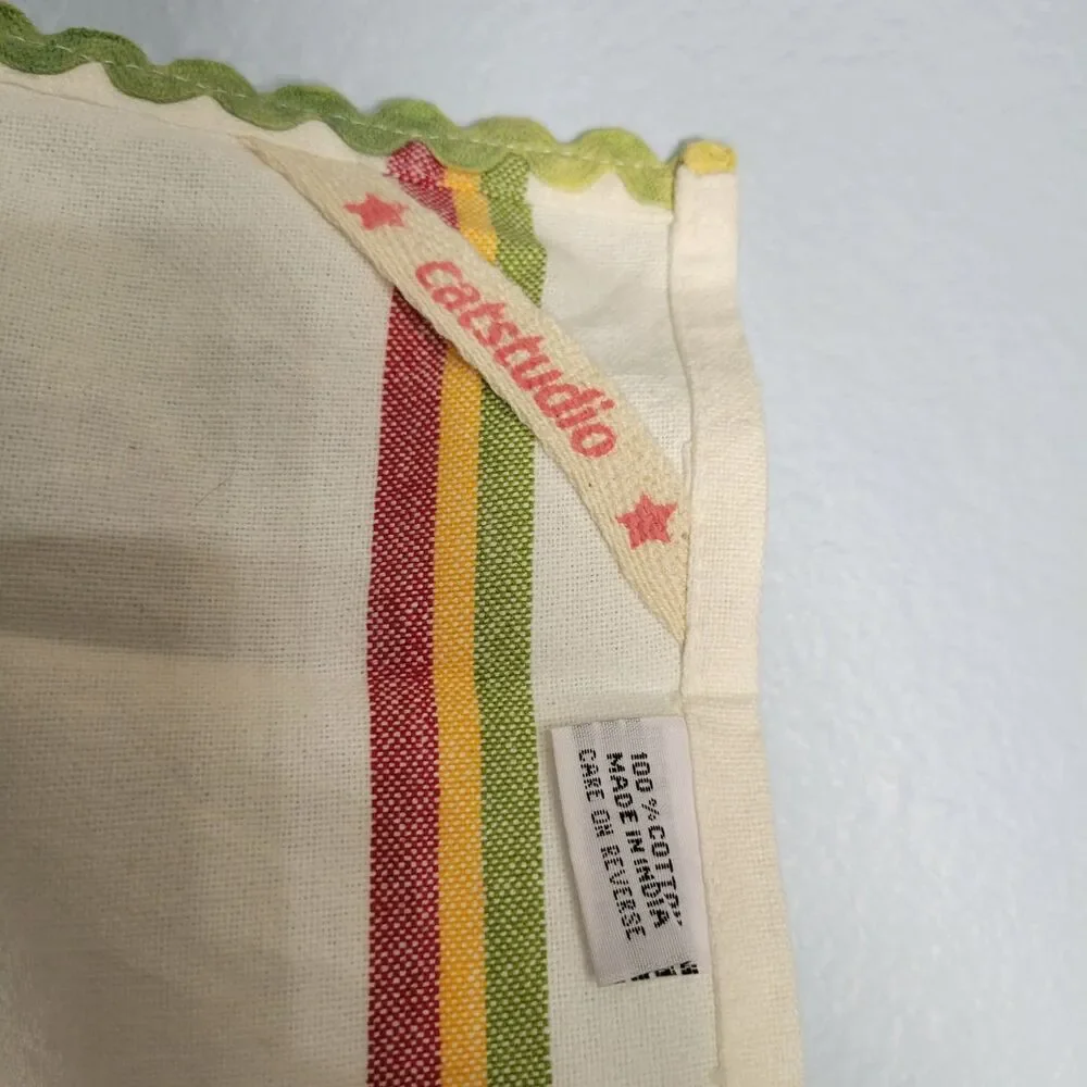 Catstudio North Carolina Dish Towel State Geography Souvenir Tea Hand Cotton